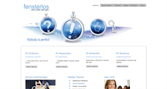 Desktop Screenshot of fensterlos.de